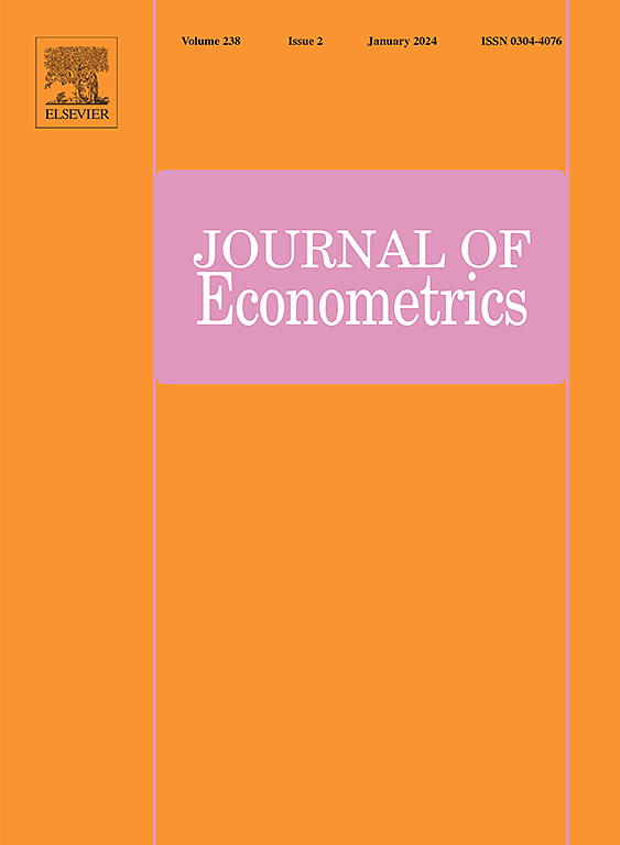 Go to journal home page - Journal of Econometrics